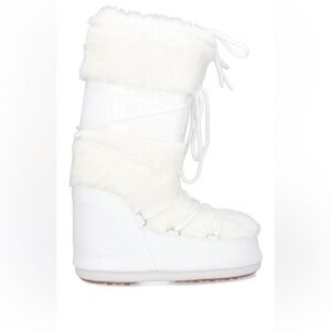 Moon Boot Icon Faux Fur Boot Size 35/38 Authentic